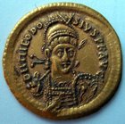 A LATE ROMAN/ EARLY BYZANTINE GOLD SOLIDUS