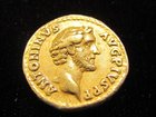 A RARE ROMAN GOLD AUREUS OF ANTONINUS PIUS