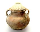 A HERODIAN COOKING POT WITH LID