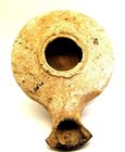 A HERODIAN TERRACOTTA OIL LAMP FROM THE TIME OF CHRIST