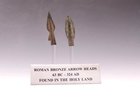 TWO ROMAN ARROWHEADS FROM THE HOLY LAND