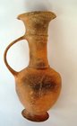 A CYPRIOT BASE-RING WARE POTTERY OPIUM JUG